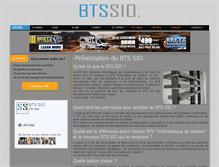 Tablet Screenshot of bts-sio.info